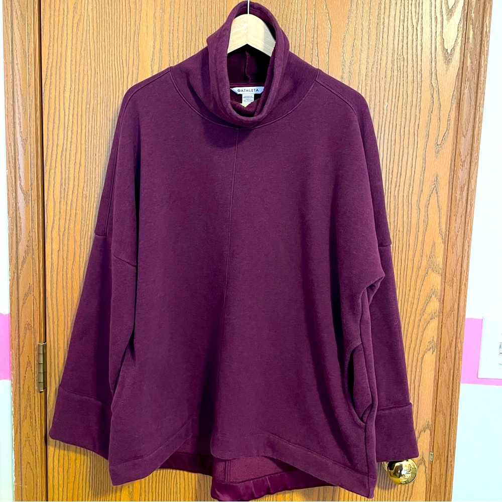 Athleta Women's Cozy Karma Funnel Neck Sweatshirt